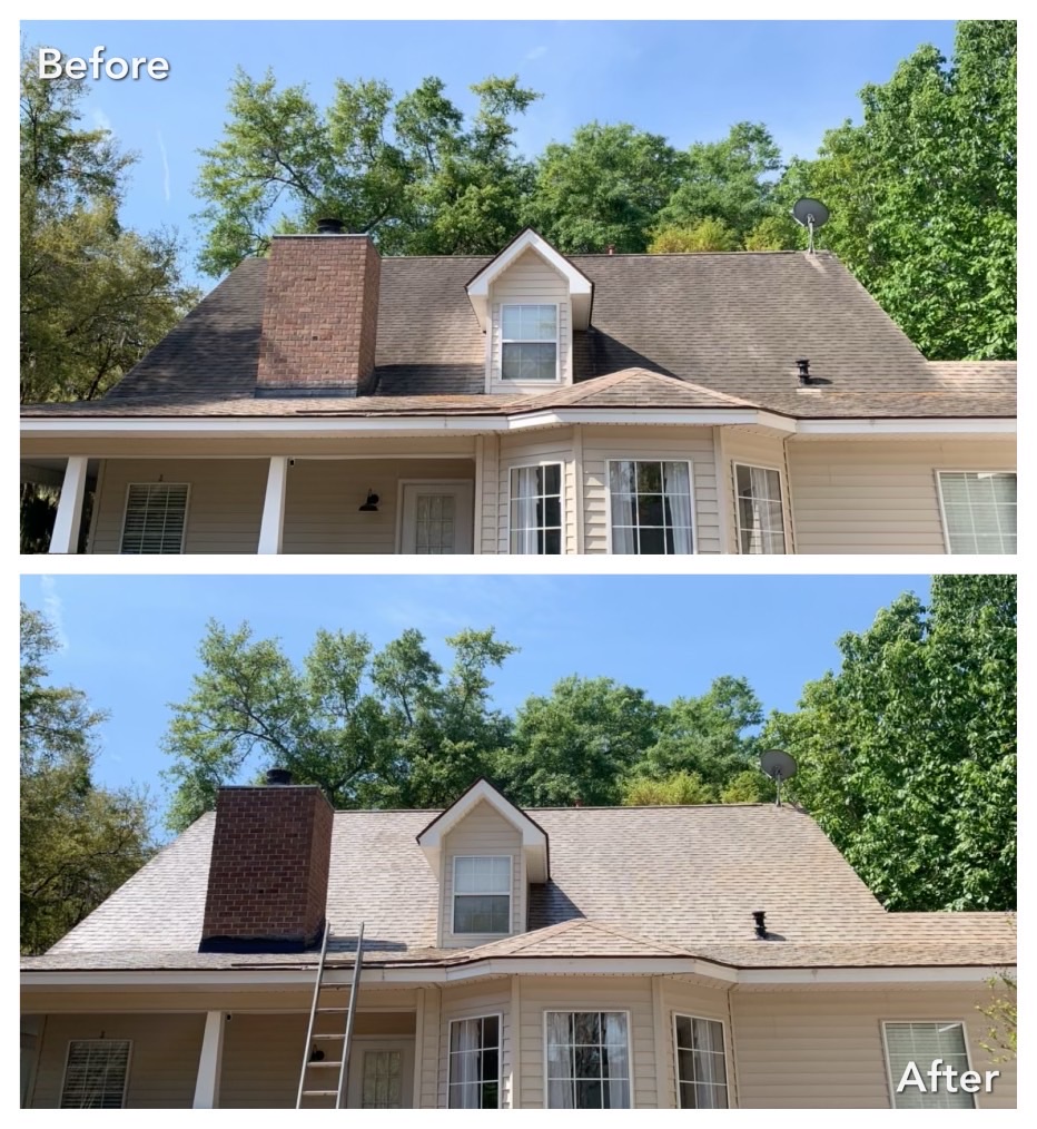 Shingle Pressure Washing